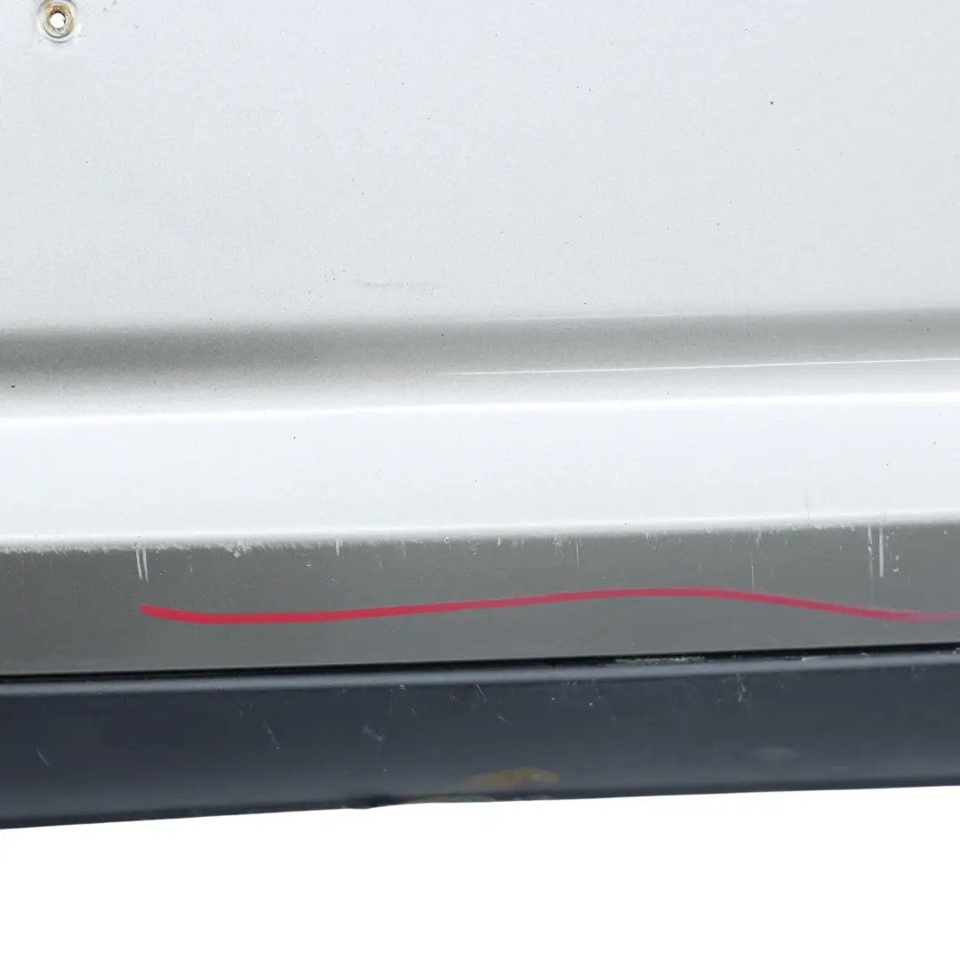 Bumper Trim Panel Covering Melting Silver Metallic - C2K to Mini Clubman F54 Rear with Part number 7422838 Mini Clubman F54 Rear Bumper Trim Panel Covering Melting Silver Metallic - C2K - SKU 7422838-MELT - Part number 7422838