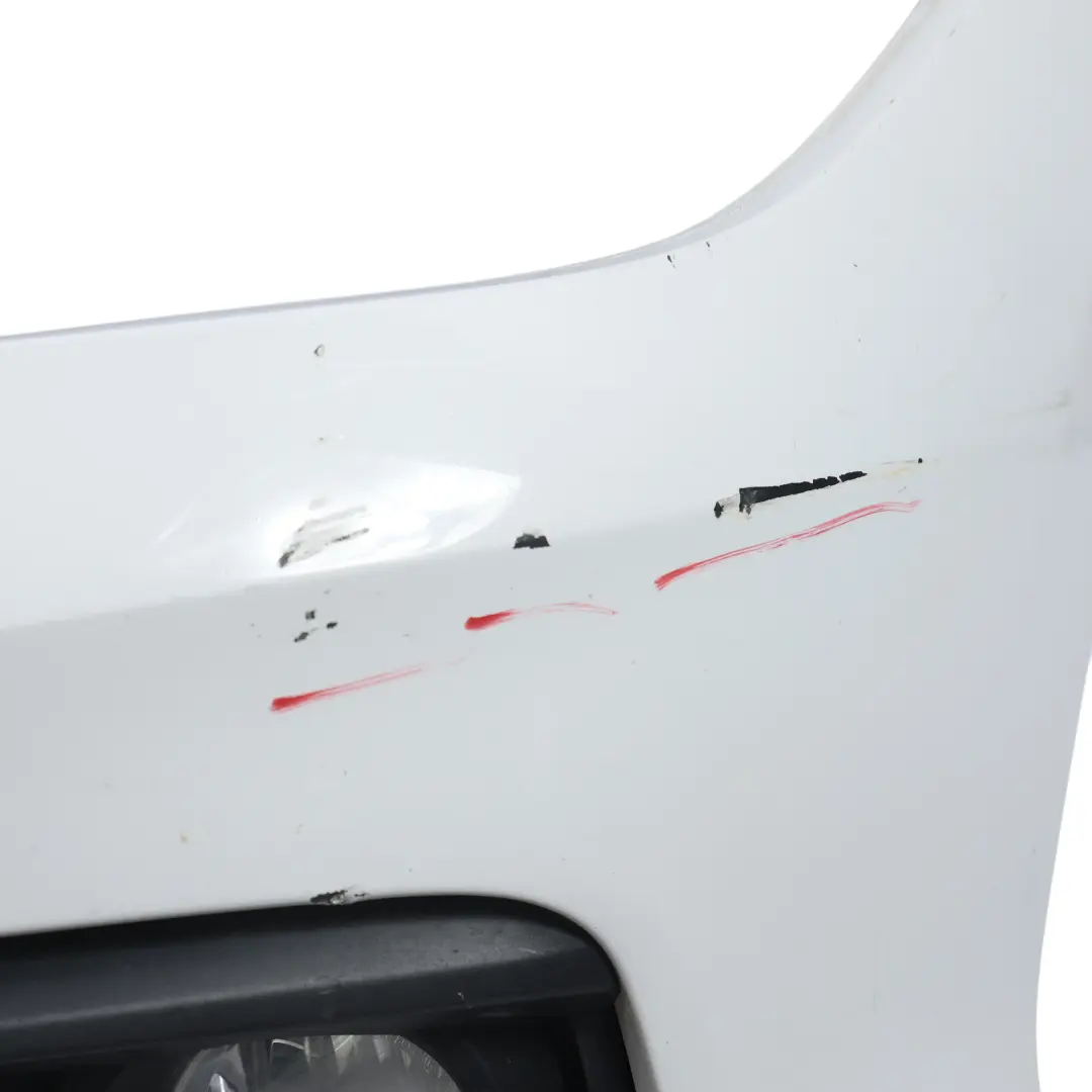 BMW F20 F21 LCI Przedni Zderzak Alpinweiss 3 Biały - 300 - SKU 7429711-AW - Numer Części 7429711