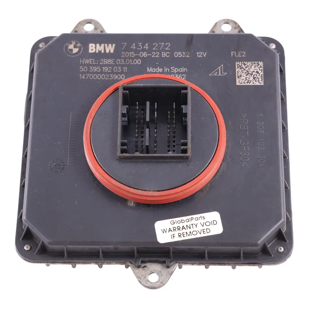 BMW F20 F21 F30 F31 Módulo Control Faros Unidad Balasto 7429127 - SKU 7434272 - Número de pieza 7434272