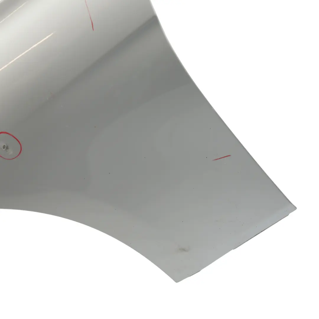 BMW F30 F31 Side Wing Panel Fender Front Left N/S Glacier Silber Metallic - A83 - SKU 7438439-GSB2 - Part number 7438439