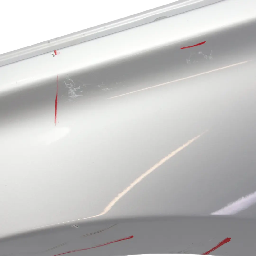 BMW F30 F31 Side Wing Panel Fender Front Left N/S Glacier Silber Metallic - A83 - SKU 7438439-GSB2 - Part number 7438439