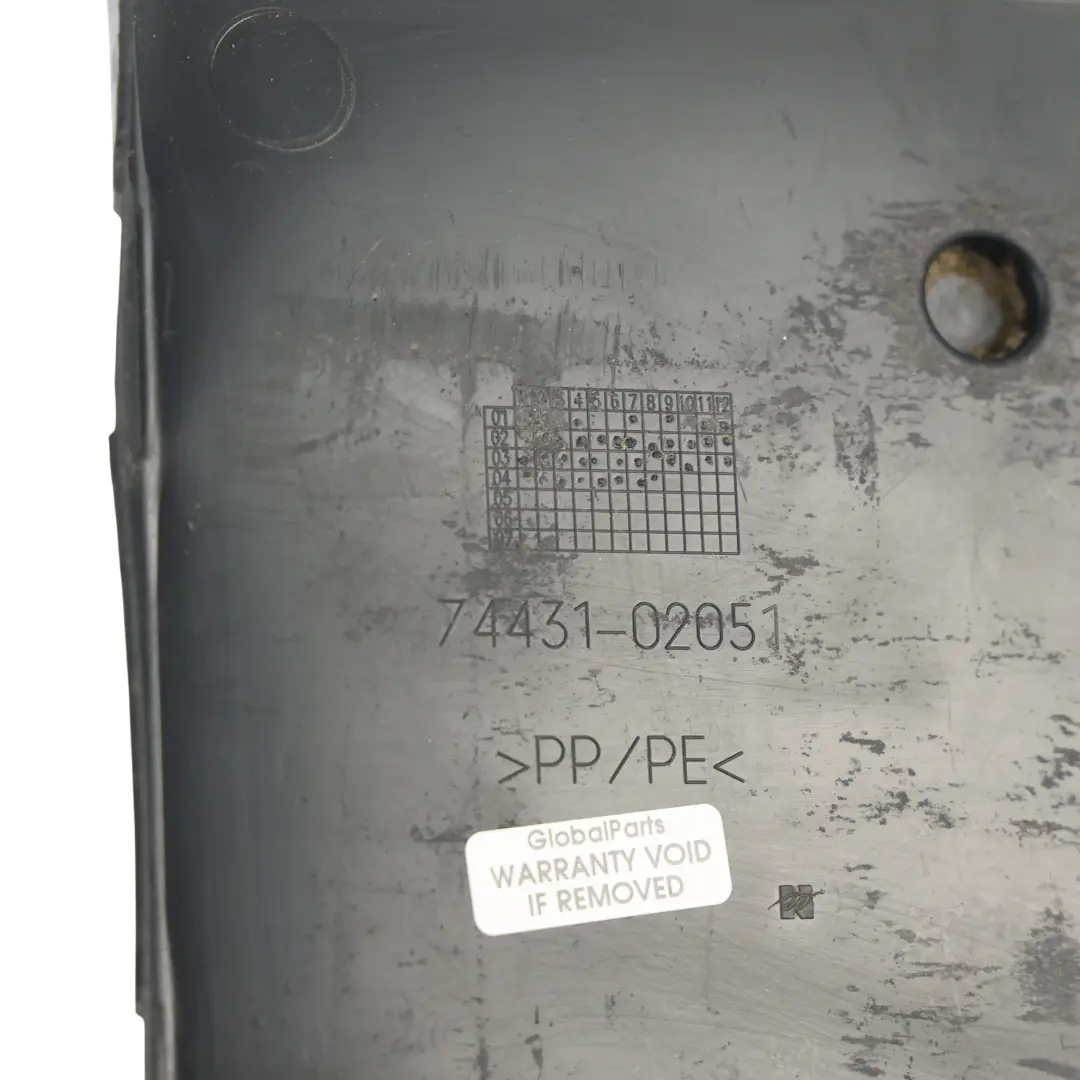 Support Batterie Plateau Boîtier pour Toyota Corolla E12 à propos du numéro de pièce 74431-02051 Toyota Corolla E12 Support Batterie Plateau Boîtier - SKU 7443102051 - Numéro de pièce 74431-02051