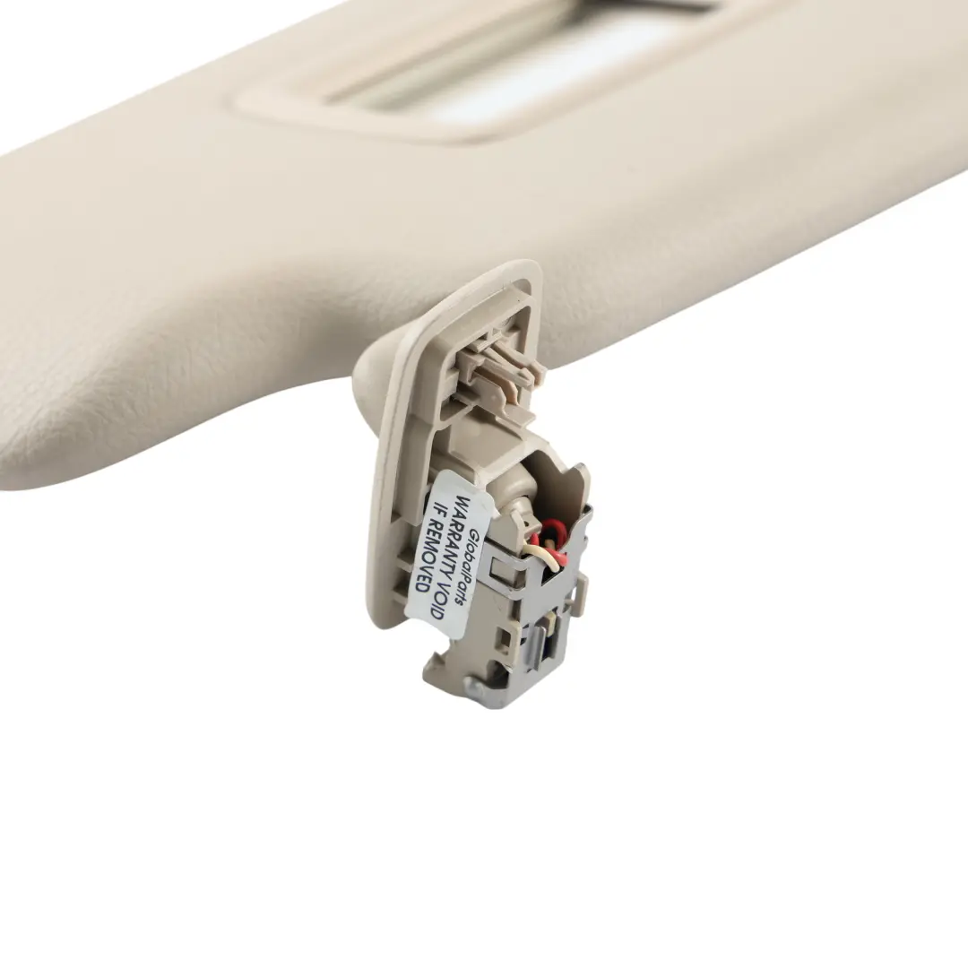 Parasol Visera Derecha Beige Ostra para BMW X1 F48 con número de pieza 7452544 BMW X1 F48 Parasol Visera Derecha Beige Ostra - SKU 7452544 - Número de pieza 7452544