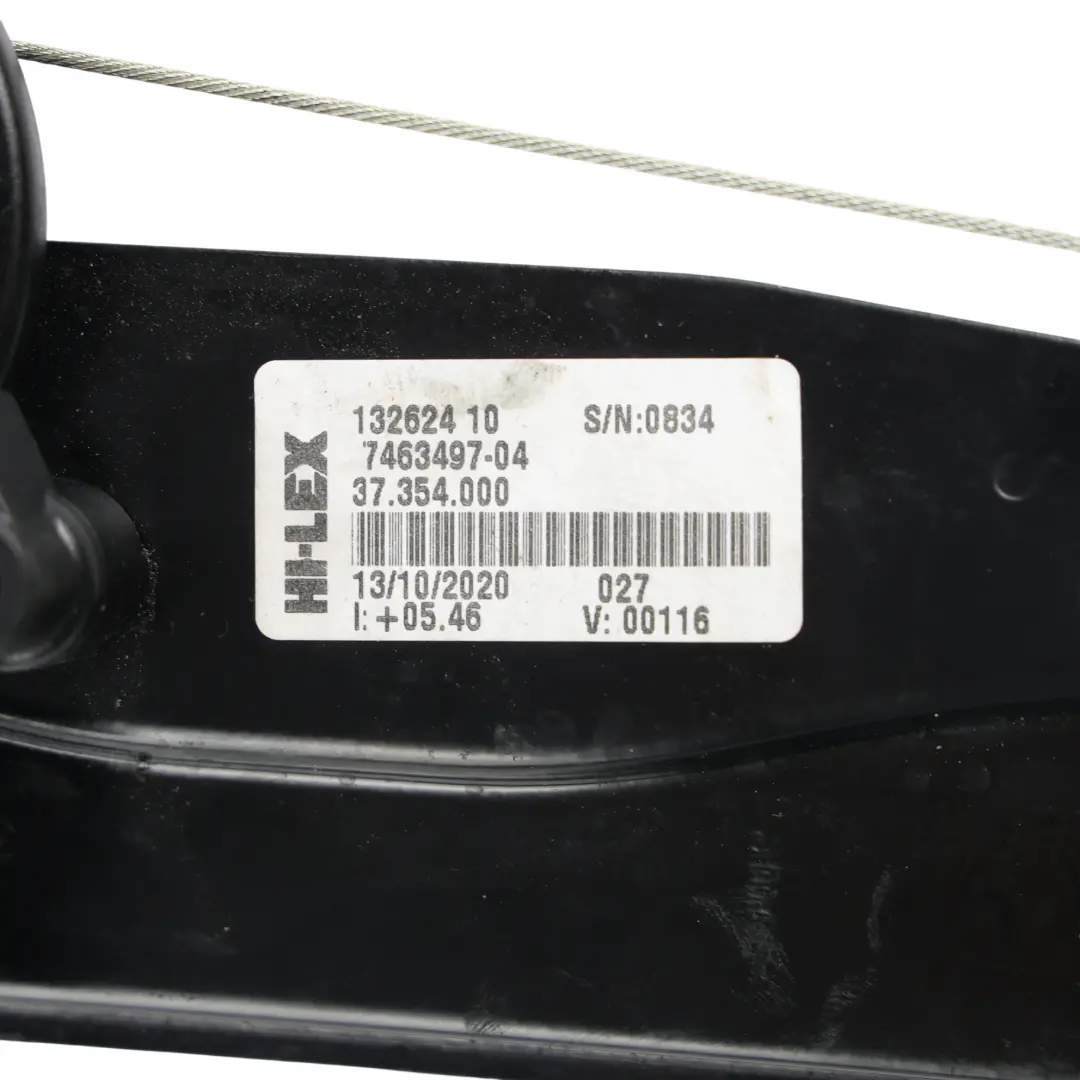 Window Regulator Motor Lifter Mechanism Control Rear Left N/S to Mini F55 with Part number 7463497 Mini F55 Window Regulator Motor Lifter Mechanism Control Rear Left N/S - SKU 7463497 - Part number 7463497