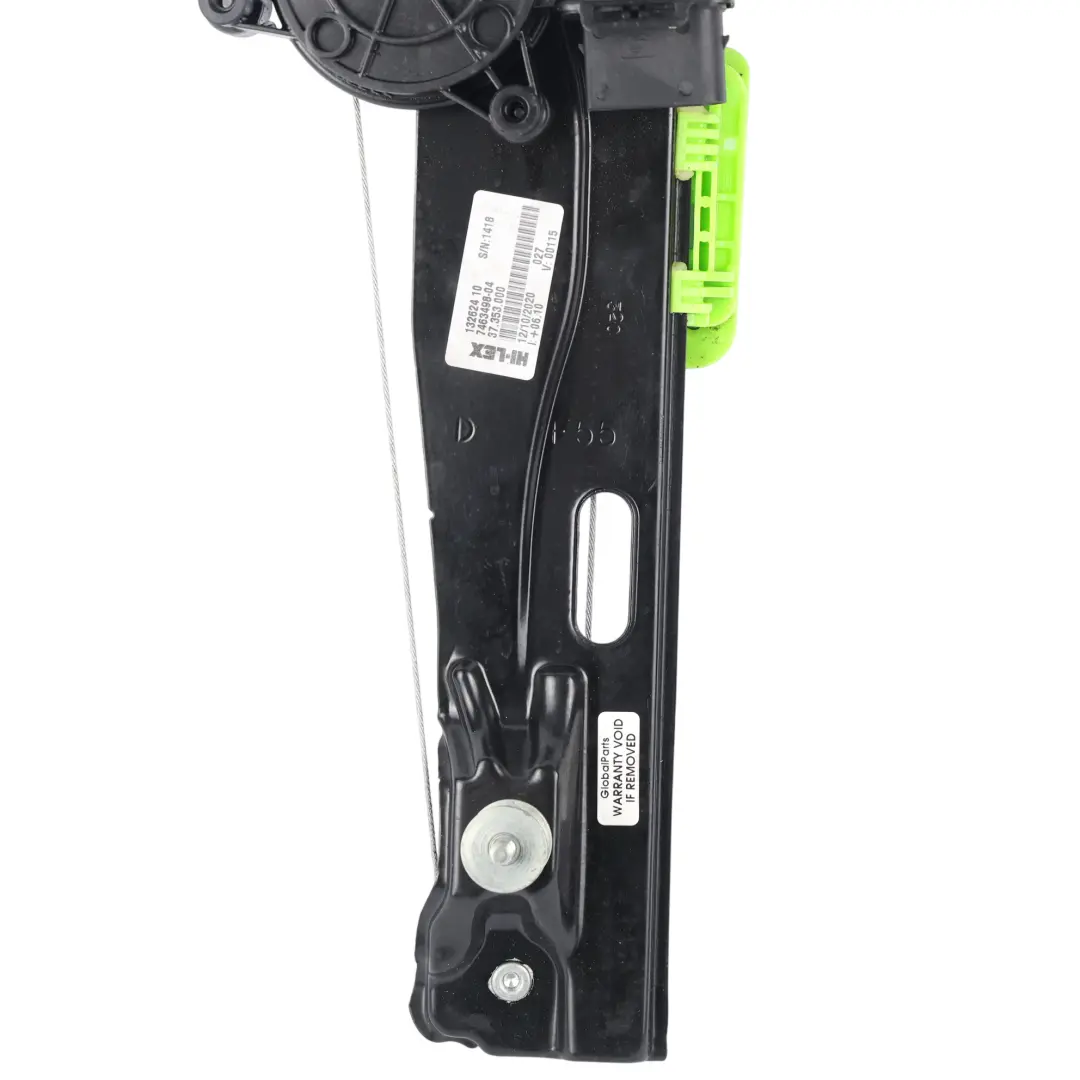 Podnośnik Szyby Drzwi Mechanizm Silnik Tylny Prawy do Mini F55 o numerze 7463498 Mini F55 Podnośnik Szyby Drzwi Mechanizm Silnik Tylny Prawy - SKU 7463498 - Numer Części 7463498