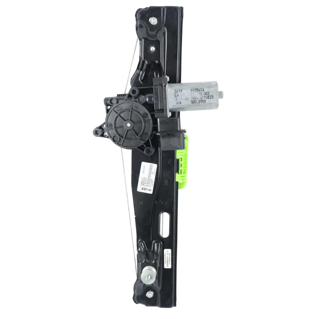 Door Window Regulator Lifter Mechanism Motor Rear Right O/S to Mini F55 with Part number 7463498 Mini F55 Door Window Regulator Lifter Mechanism Motor Rear Right O/S - SKU 7463498 - Part number 7463498