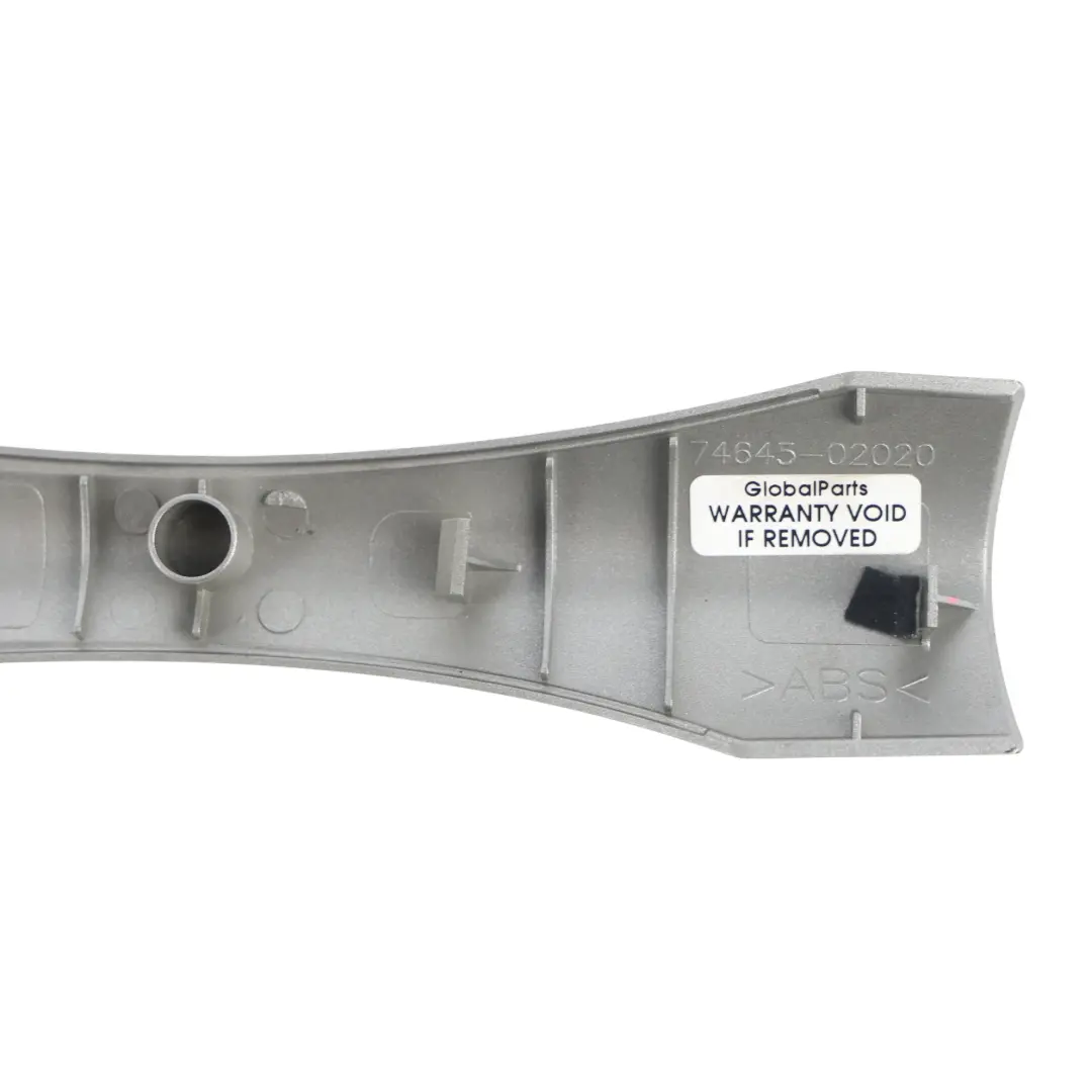 Door Handle Cover Panel Trim Right O/S Silver to Toyota Auris E15 with Part number 7464502020 Toyota Auris E15 Door Handle Cover Panel Trim Right O/S Silver - SKU 7464502020 - Part number 7464502020