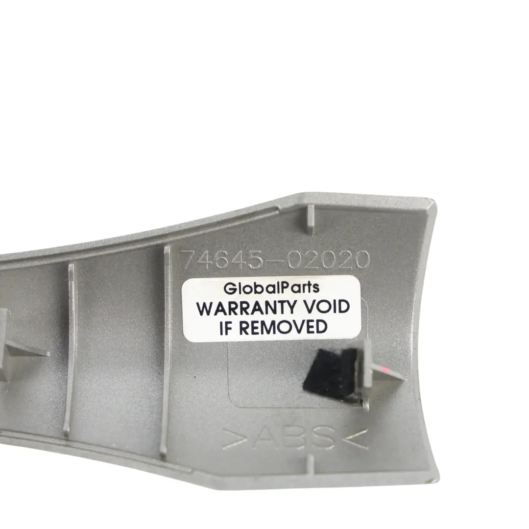 Toyota Auris E15 Door Handle Cover Panel Trim Right O/S Silver - SKU 7464502020 - Part number 7464502020