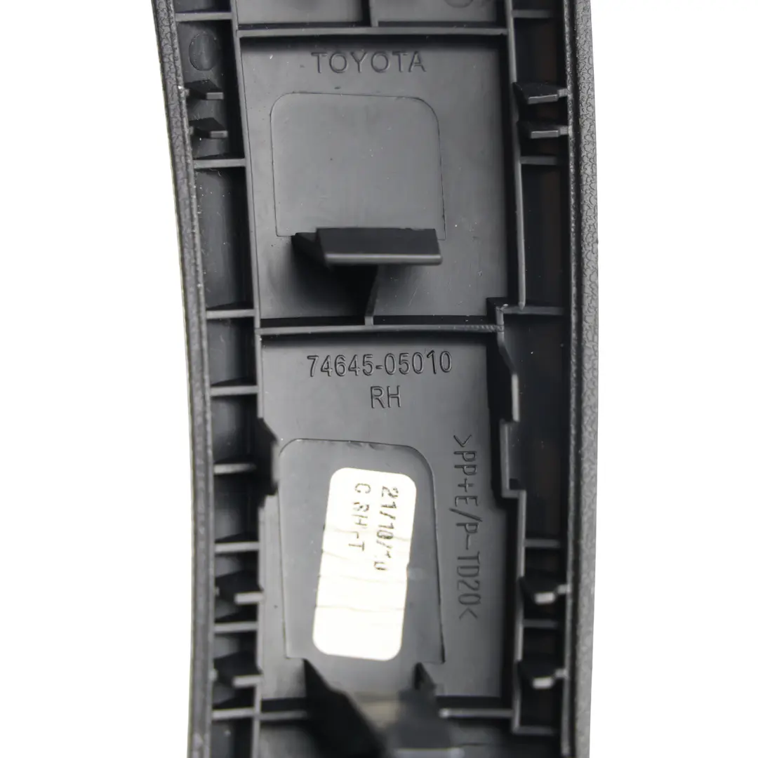 Toyota Avensis T270 Copertura Maniglia Portiera Posteriore Destra 7464505010 - SKU 7464505010C0 - Numero di parte 7464505010C0