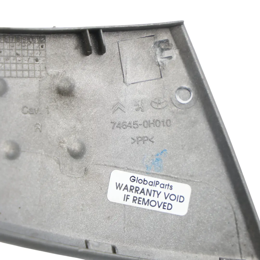 Toyota Aygo Mk1 Klamka Wewnętrzna Drzwi Prawy Przód 74645-0H010 - SKU 746450H010B1 - Numer Części 746450H010B1