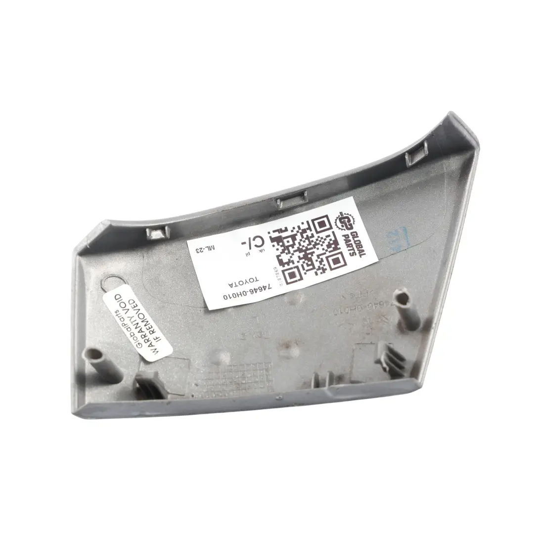 Klamka Wewnętrzna Tylna Lewa Szary Metalik do Toyota Aygo B1 o numerze 74646-0H010 Toyota Aygo B1 Klamka Wewnętrzna Tylna Lewa Szary Metalik - SKU 74646-0H010 - Numer Części 74646-0H010