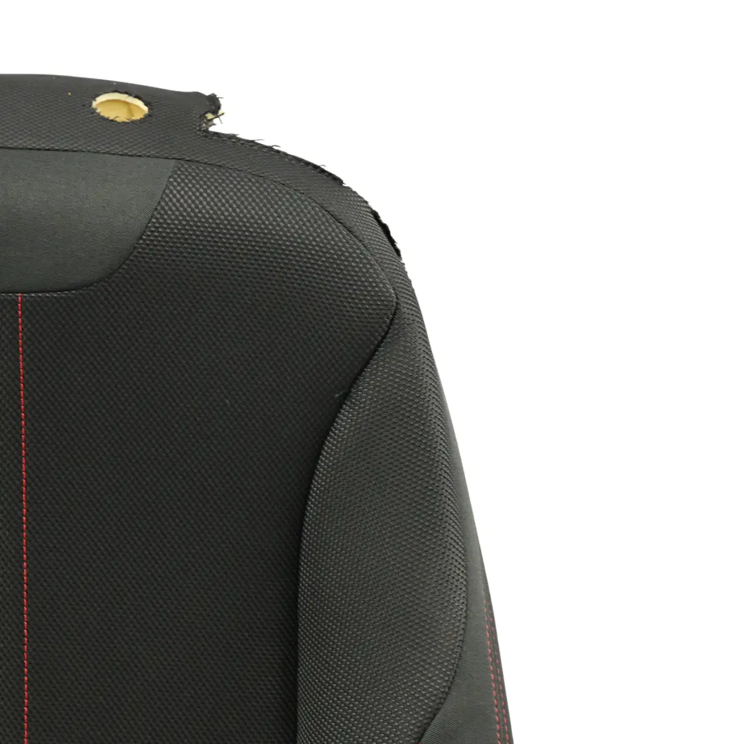 BMW F21 LCI Front Sport Seat Backrest Cover Left N/S Cloth Fabric Anthracite Red - SKU 7475401 - Part number 7475401