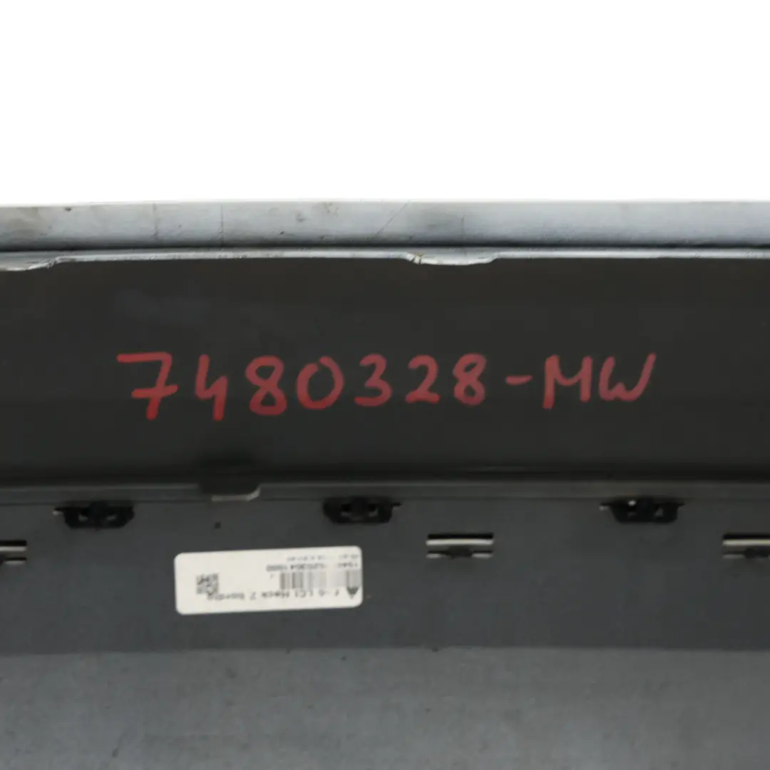 BMW F46 LCI Rear Bumper Cover PDC Mineralweiss Mineral White - A96 - SKU 7480328-MW - Part number 7480328