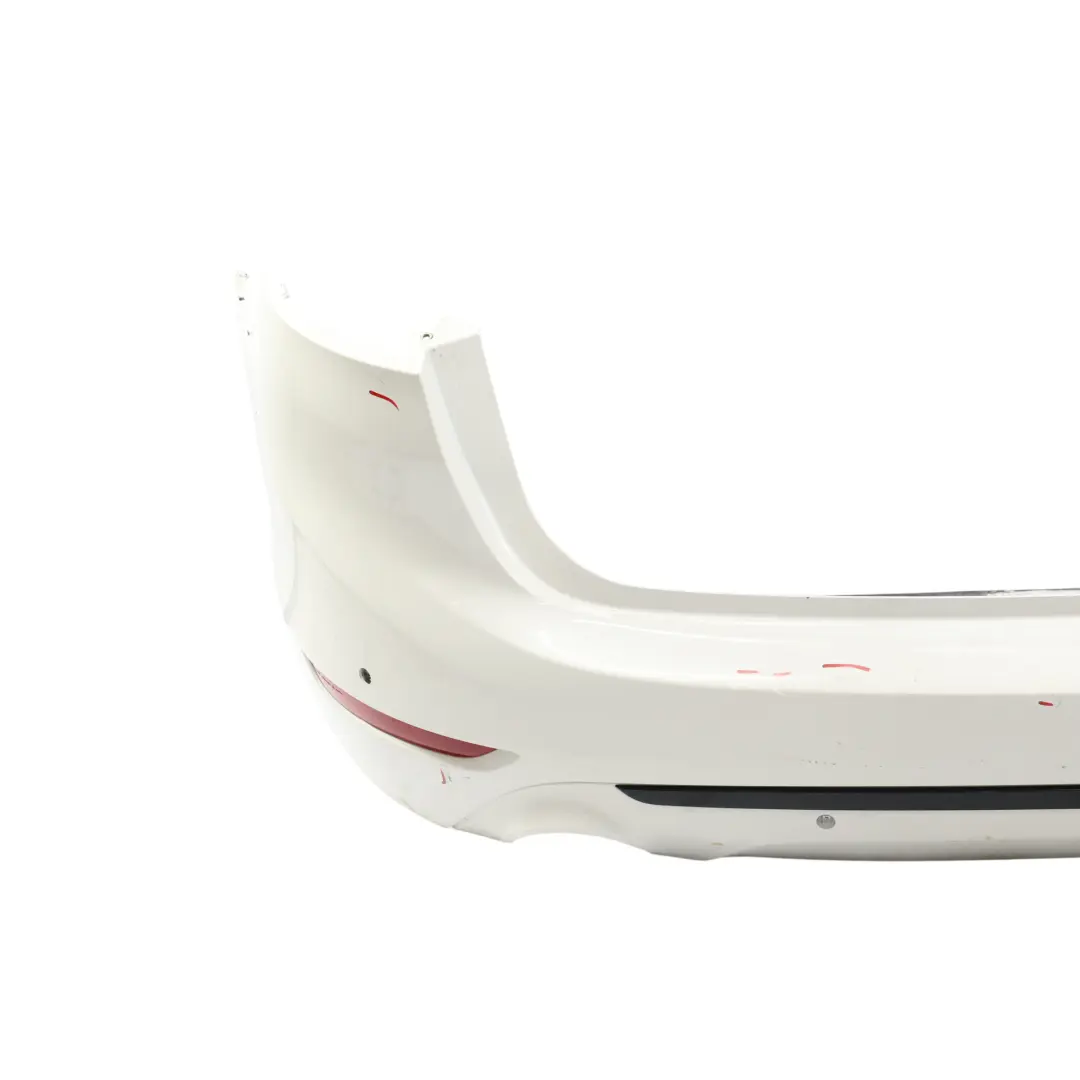 BMW F46 LCI Rear Bumper Cover PDC Mineralweiss Mineral White - A96 - SKU 7480328-MW - Part number 7480328