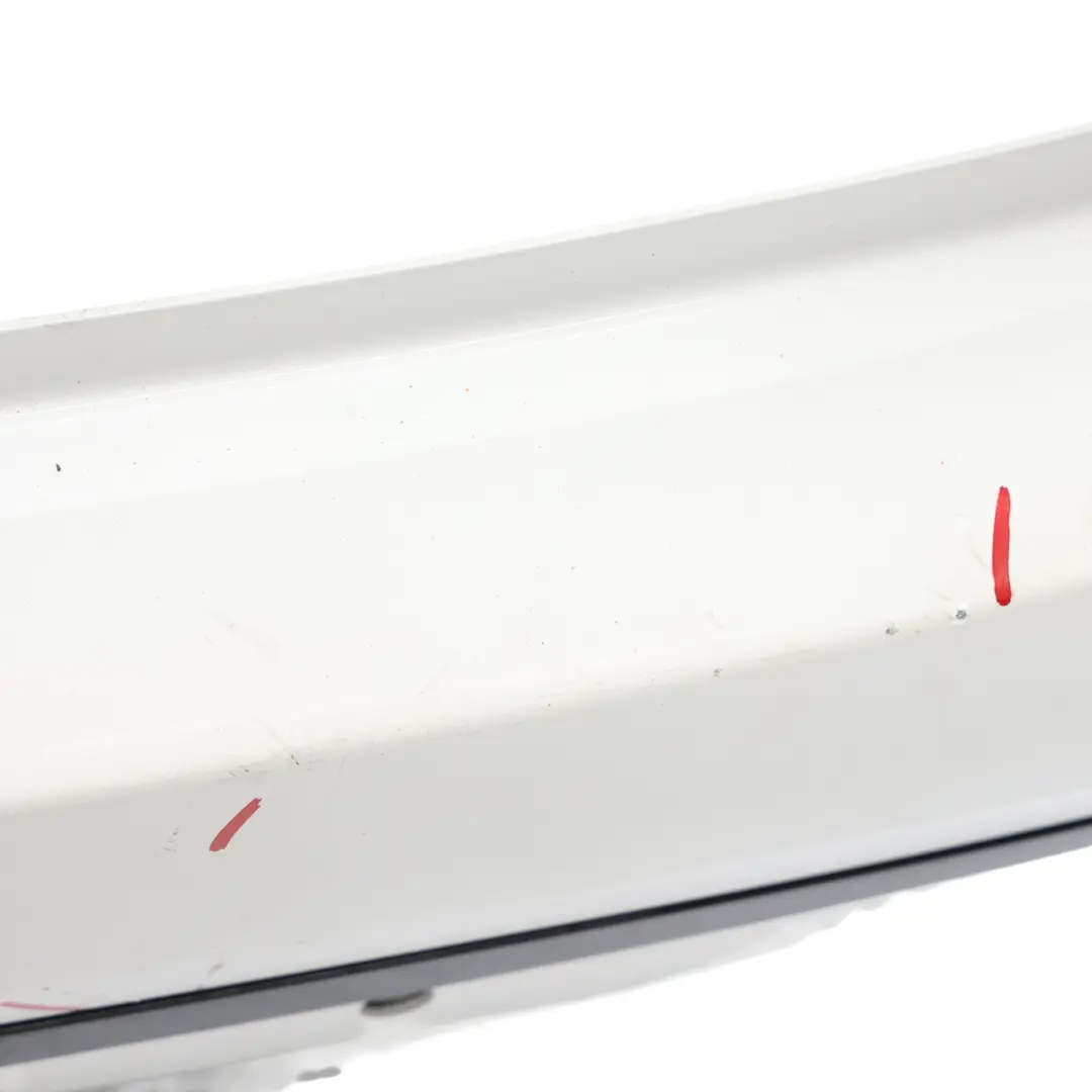 Bumper Cover PDC Mineralweiss Mineral White - A96 to BMW F46 LCI Rear with Part number 7480328 BMW F46 LCI Rear Bumper Cover PDC Mineralweiss Mineral White - A96 - SKU 7480328-MW - Part number 7480328