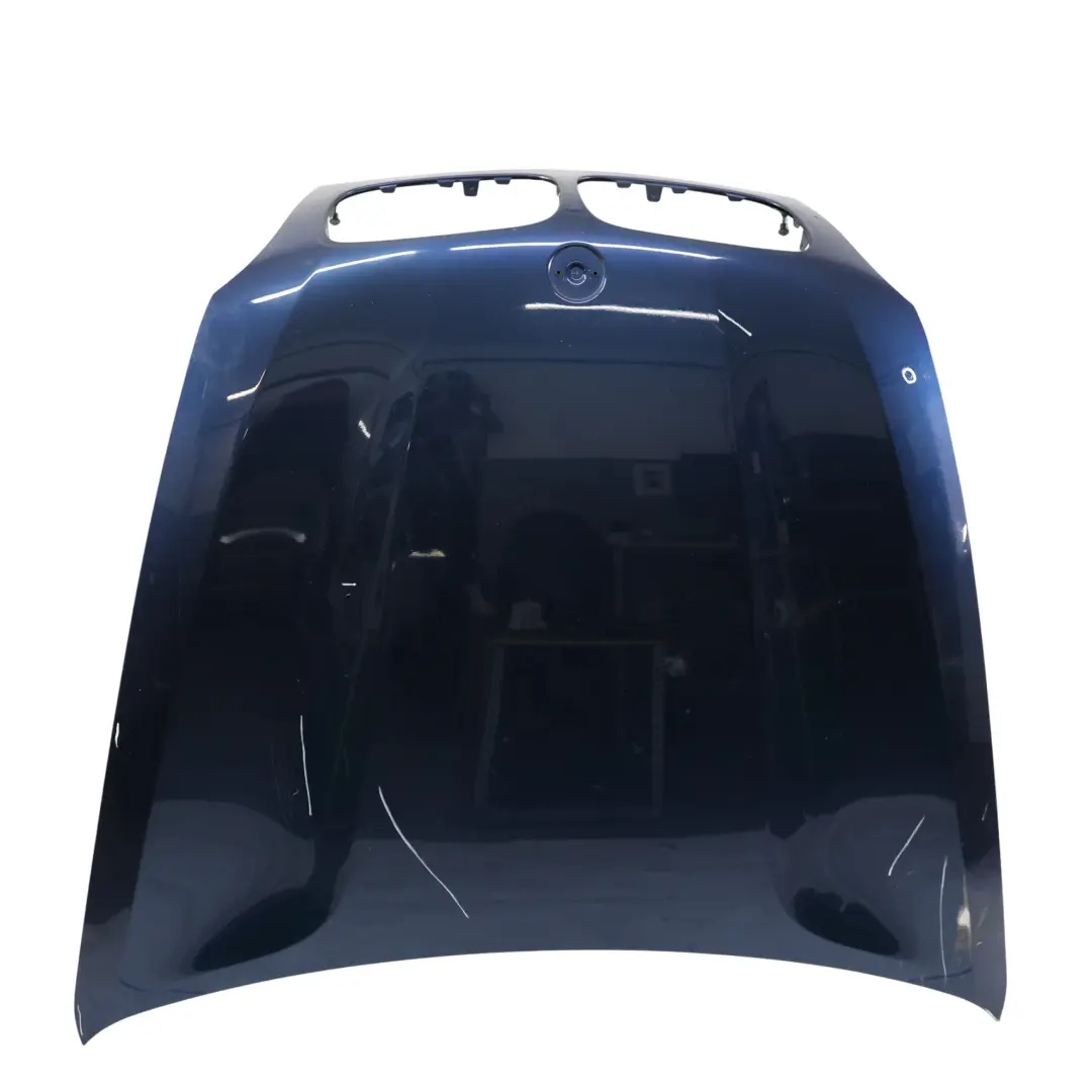 Hood Bonnet Cover Panel Tiefseeblau Metallic - A76 to BMW X5 E70 with Part number 7486754 BMW X5 E70 Hood Bonnet Cover Panel Tiefseeblau Metallic - A76 - SKU 7486754-DSB - Part number 7486754