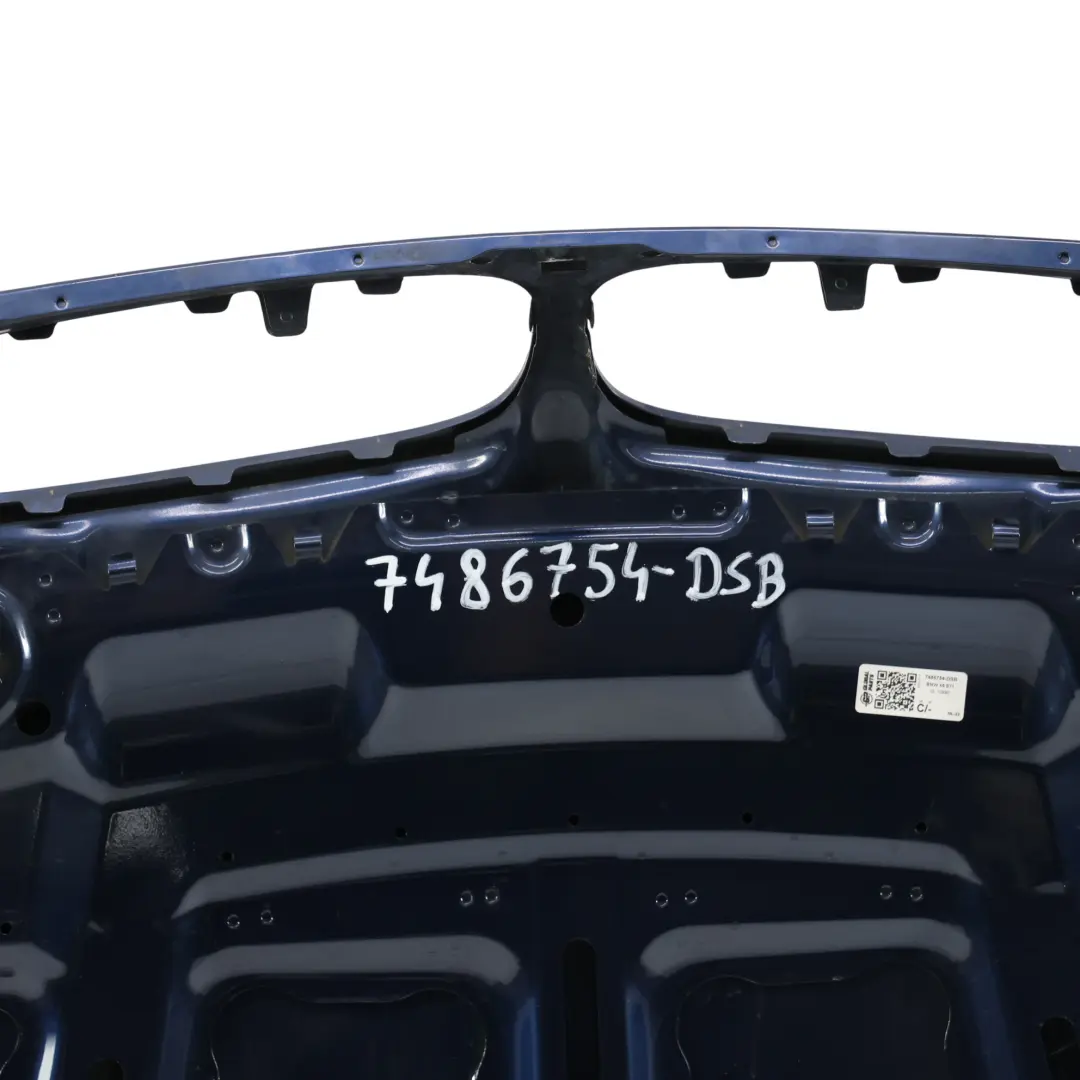 BMW X5 E70 Hood Bonnet Cover Panel Tiefseeblau Metallic - A76 - SKU 7486754-DSB - Part number 7486754