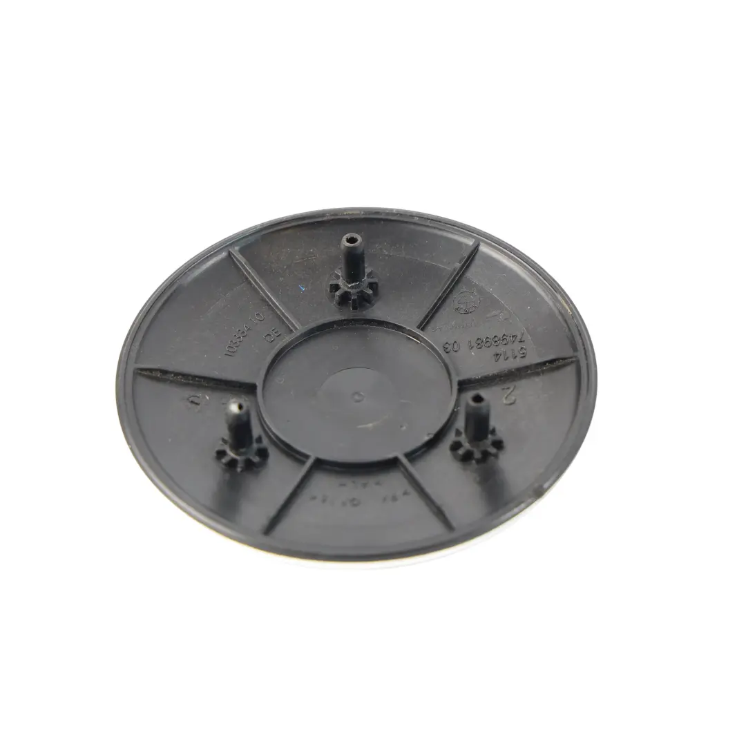 BMW F74 Emblema Capó Delantero Insignia Logo 95mm - SKU 7498981 - Número de pieza 7498981
