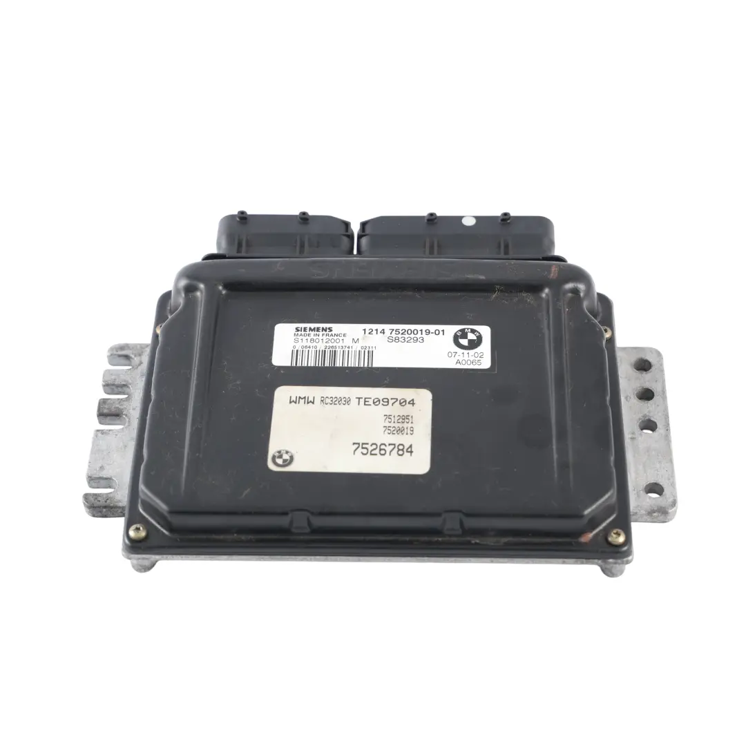 ECU Engine Control Unit Module 3.0 306Hp Petrol Automatic to BMW E92 with Part number 7526784 BMW E92 ECU Engine Control Unit Module 3.0 306Hp Petrol Automatic - SKU 7526784-3 - Part number 7526784