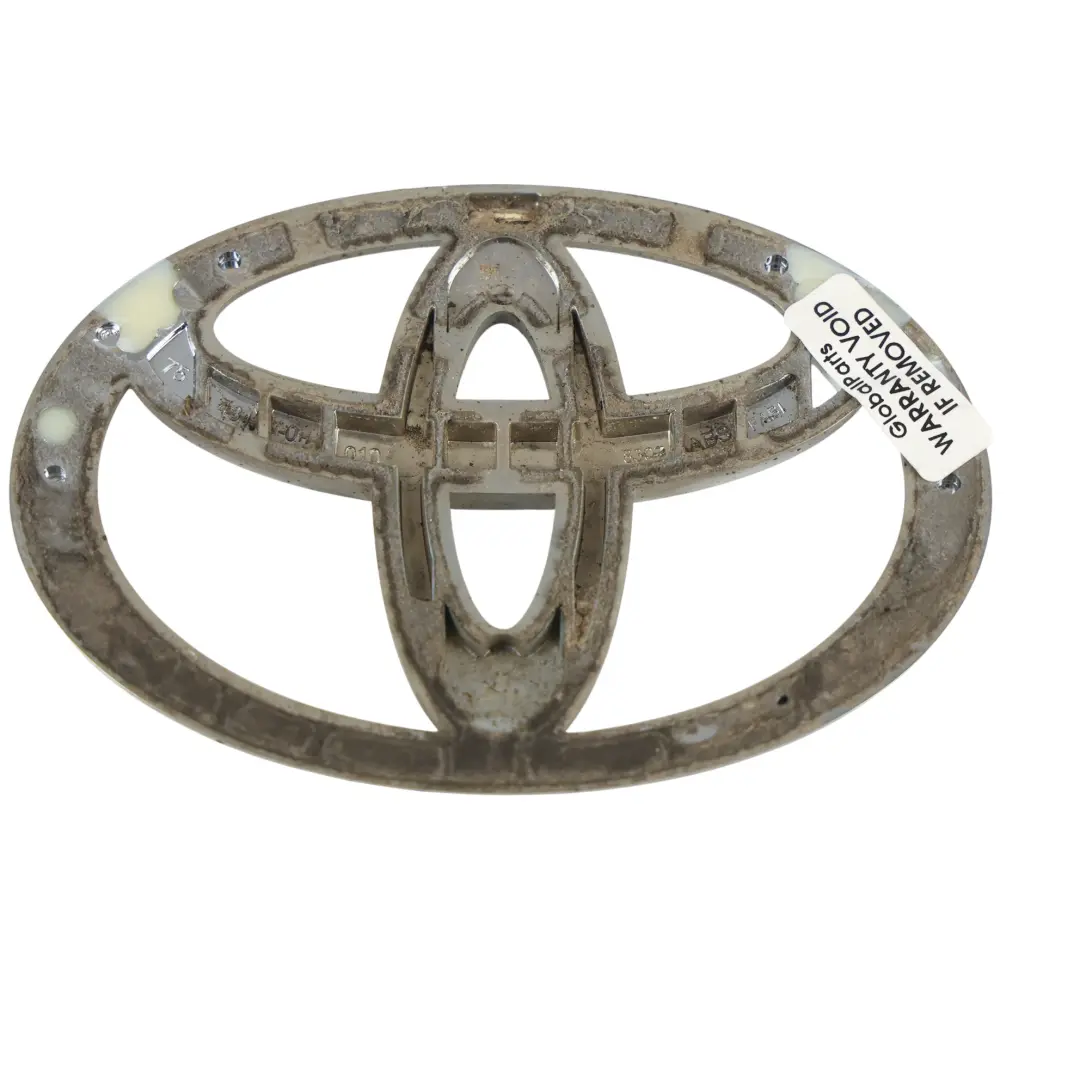 Boot Trunk Lid Tailgate Badge Emblem Toyota Logo to Toyota Aygo B1 Rear with Part number 754310H010 Toyota Aygo B1 Rear Boot Trunk Lid Tailgate Badge Emblem Toyota Logo - SKU 754310H010 - Part number 754310H010