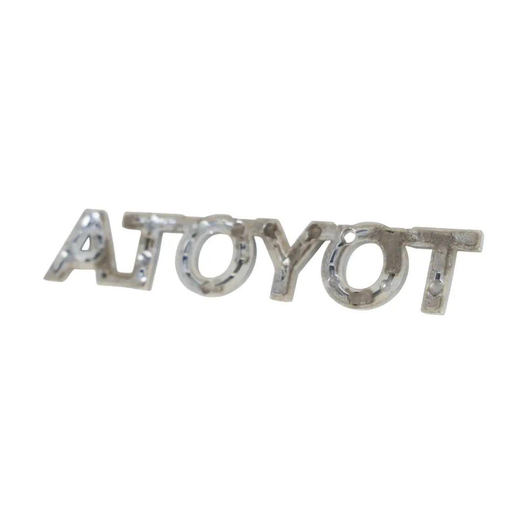 Bootlid Panel Emblem Badge Logo to Toyota Auris E15 Tailgate with Part number 7544102110 Toyota Auris E15 Tailgate Bootlid Panel Emblem Badge Logo - SKU 7544102110 - Part number 7544102110