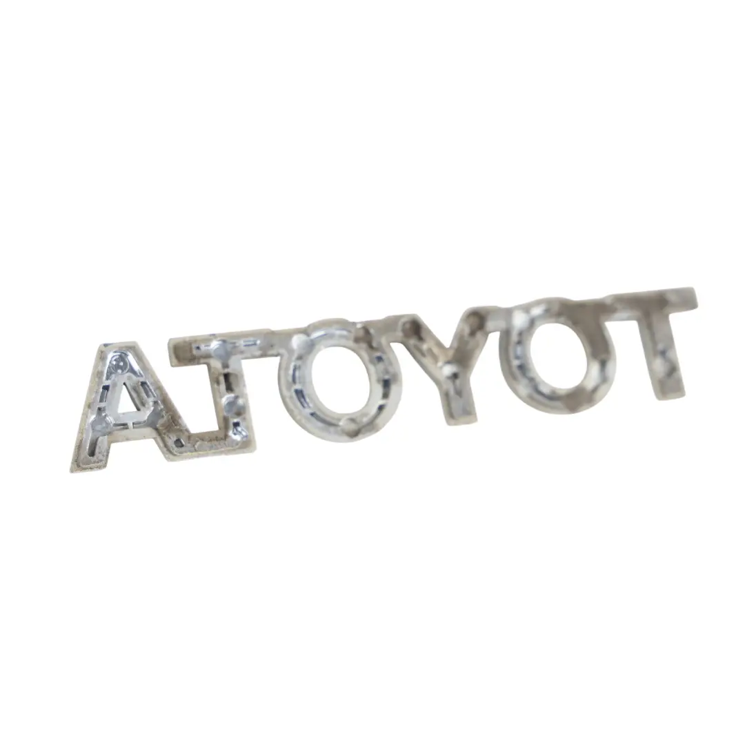 Toyota Auris E15 Tailgate Bootlid Panel Emblem Badge Logo - SKU 7544102110 - Part number 7544102110