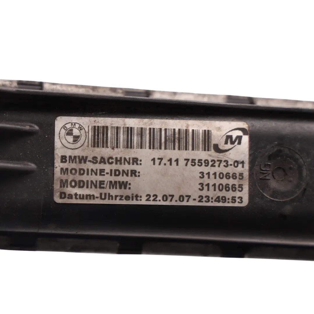 Water Coolant Radiator Cooling Unit Petrol Engine to BMW E81 E87 E90 with Part number 7559273 BMW E81 E87 E90 Water Coolant Radiator Cooling Unit Petrol Engine - SKU 7559273-2 - Part number 7559273