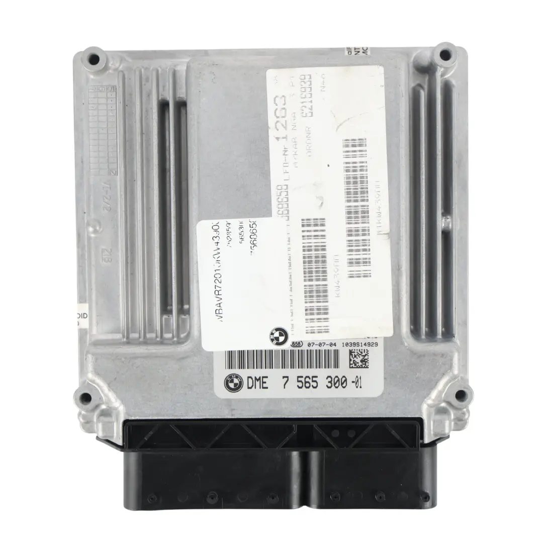 N46 Unidad Control Motor ECU 150HP 2.0 Gasolina Automático para BMW E91 320i con número de pieza 7565300 BMW E91 320i N46 Unidad Control Motor ECU 150HP 2.0 Gasolina Automático - SKU 7565300-22 - Número de pieza 7565300