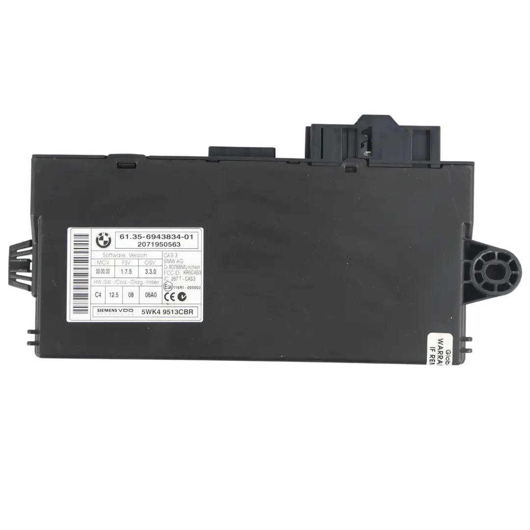 N46 Unidad Control Motor ECU 150HP 2.0 Gasolina Automático para BMW E91 320i con número de pieza 7565300 BMW E91 320i N46 Unidad Control Motor ECU 150HP 2.0 Gasolina Automático - SKU 7565300-22 - Número de pieza 7565300