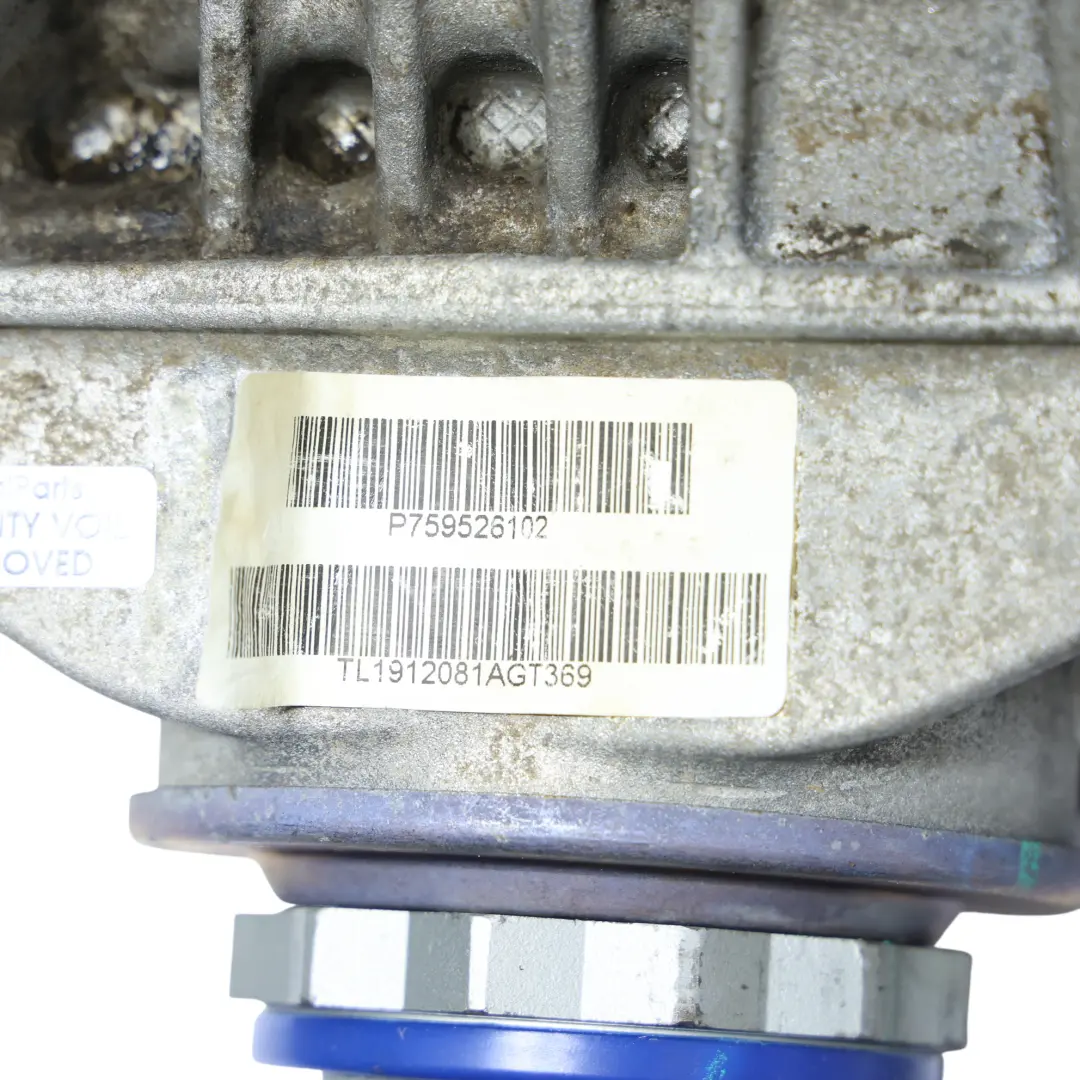 BMW X5 F15 X6 F16 E71 Rear Differential Diff 3,15 Ratio WARRANTY - SKU 7595261-1 - Part number 7595261