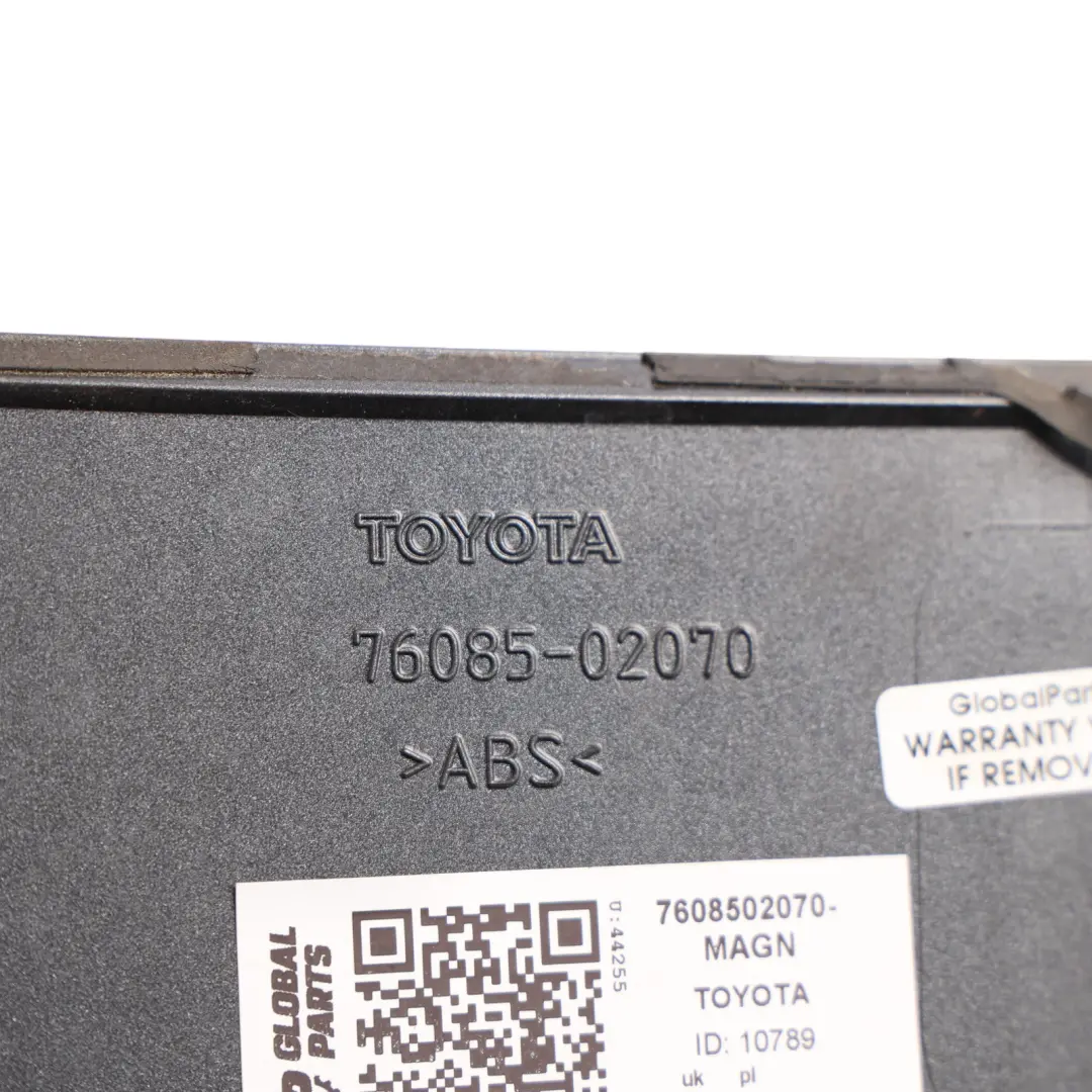 Toyota Auris E15 Rear Spoiler Panel Colour Magnetic Grey - 1G3 - SKU 7608502070-MAGN - Part number 7608502070