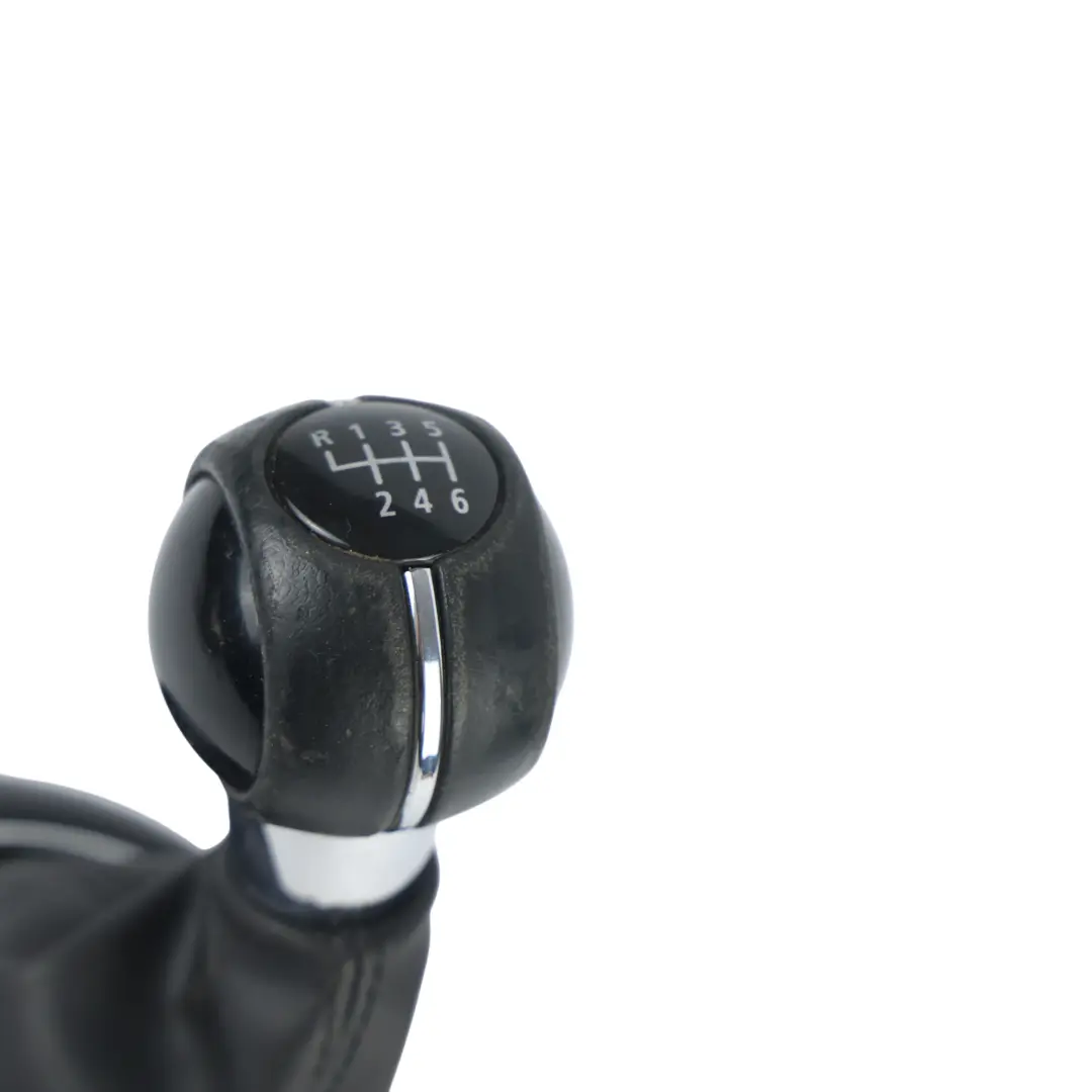 Knob Lever Handle 6-Speed Leather to Mini Cooper F55 F56 F57 F60 Gear with Part number 7641999 Mini Cooper F55 F56 F57 F60 Gear Knob Lever Handle 6-Speed Leather - SKU 7641999-7 - Part number 7641999