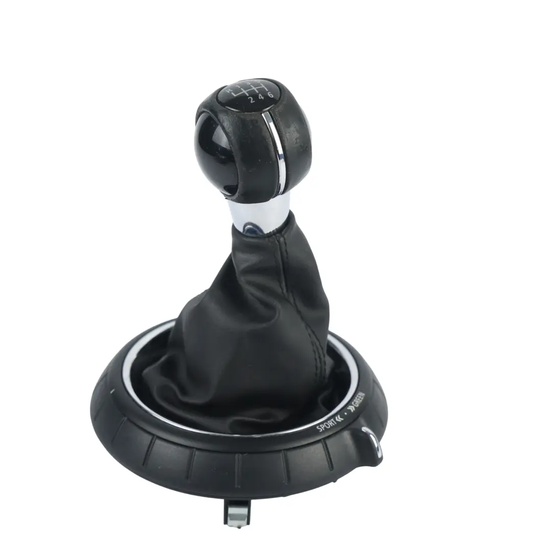 Mini Cooper F55 F56 F57 F60 Pomo Palanca Cambios 6 Velocidades Cuero - SKU 7641999-7 - Número de pieza 7641999