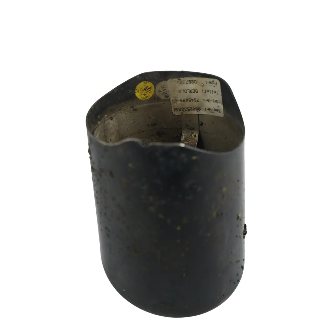 BMW F07 GT LCI Auspuff Endrohr Blende Schwarz Chrom Hinten - SKU 7649489 - Teilenummer 7649489