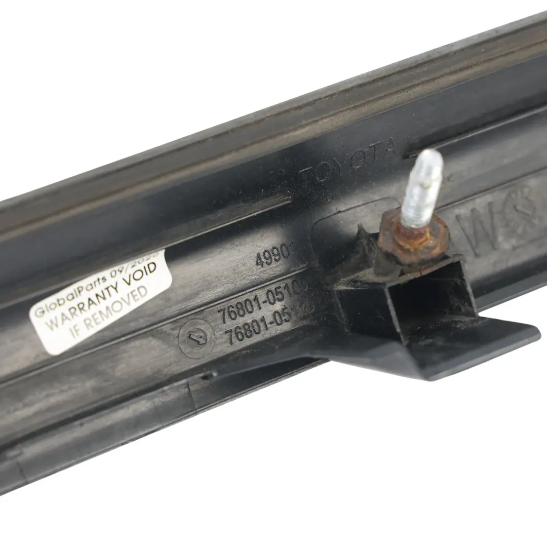 Feu Plaque Immatriculation Noir Sable Nacré 209 76801-05120 pour Toyota Avensis T270 à propos du numéro de pièce 7680105120C0 Toyota Avensis T270 Feu Plaque Immatriculation Noir Sable Nacré 209 76801-05120 - SKU 7680105120C0-BSP - Numéro de pièce 7680105120C0