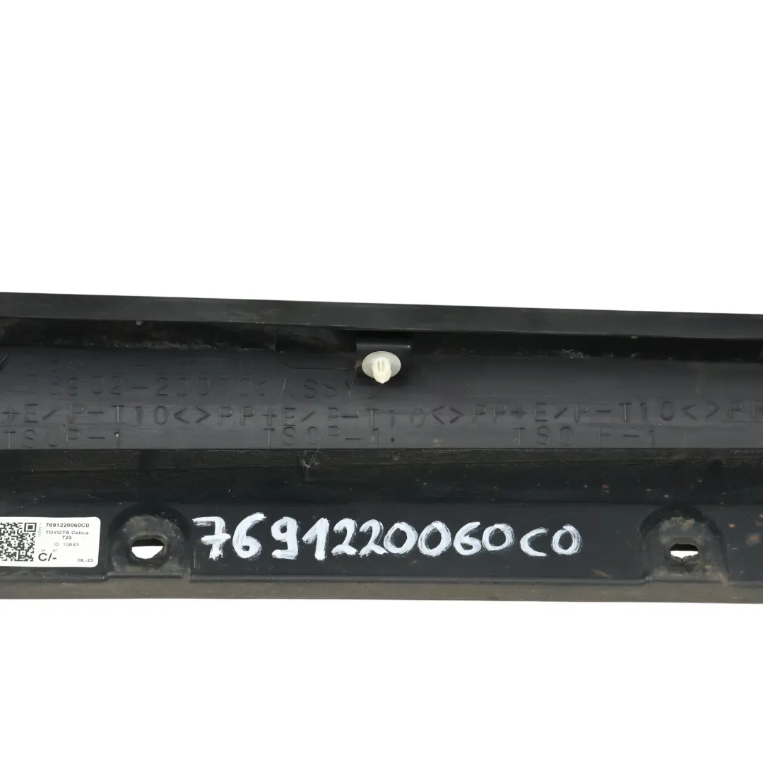 Toyota Celica T23 Side Skirt Sill Trim Panel Mudguard Left N/S 7691220060 - SKU 7691220060C0 - Part number 7691220060C0