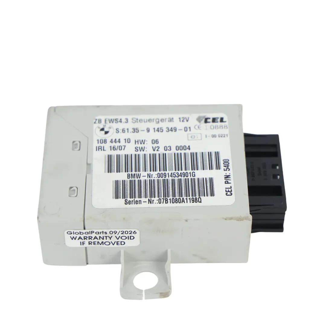 BMW X3 E83 LCI Engine Control ECU Kit + Key + EWS 3.0sd M57N2 Auto 285HP - SKU 7806981-1 - Part number 7806981
