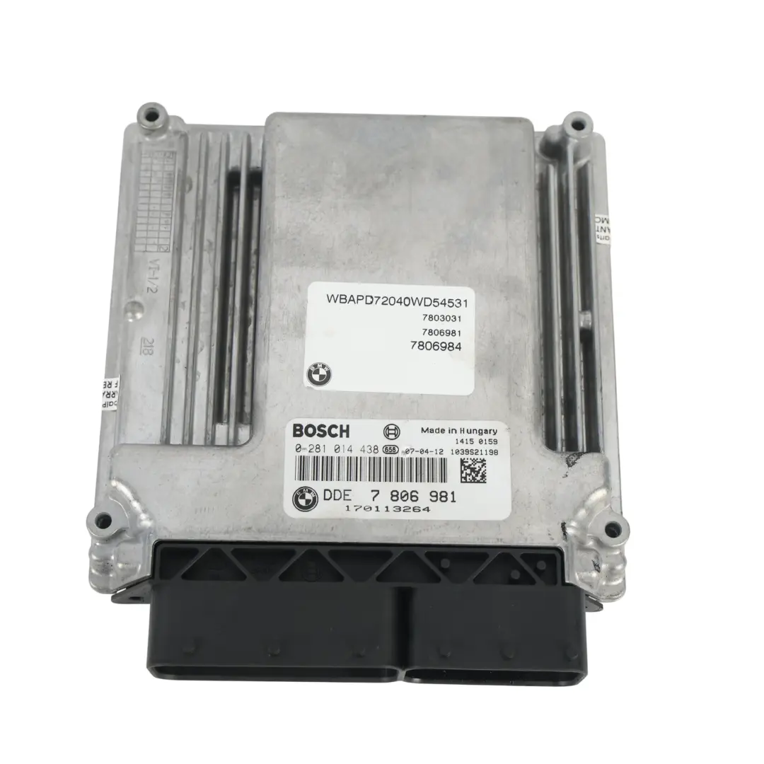 BMW X3 E83 LCI Kit ECU Moteur Clé EWS 3.0sd M57N2 Auto 285HP - SKU 7806981-1 - Numéro de pièce 7806981