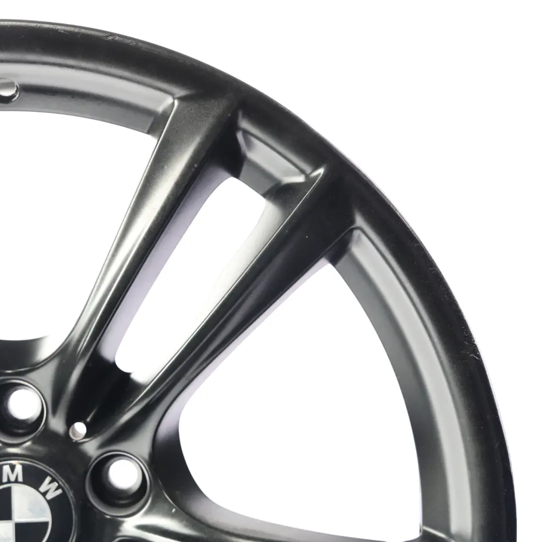 BMW F01 F07 GT Front Alloy Wheel Rim Black 20" ET:25 8,5J M Double Spoke - SKU 7841823-BLK1 - Part number 7841823
