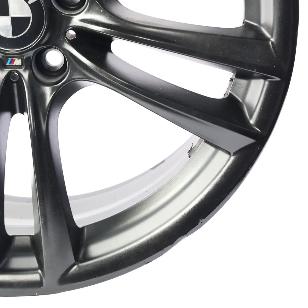 BMW F01 F07 GT Front Alloy Wheel Rim Black 20" ET:25 8,5J M Double Spoke - SKU 7841823-BLK1 - Part number 7841823