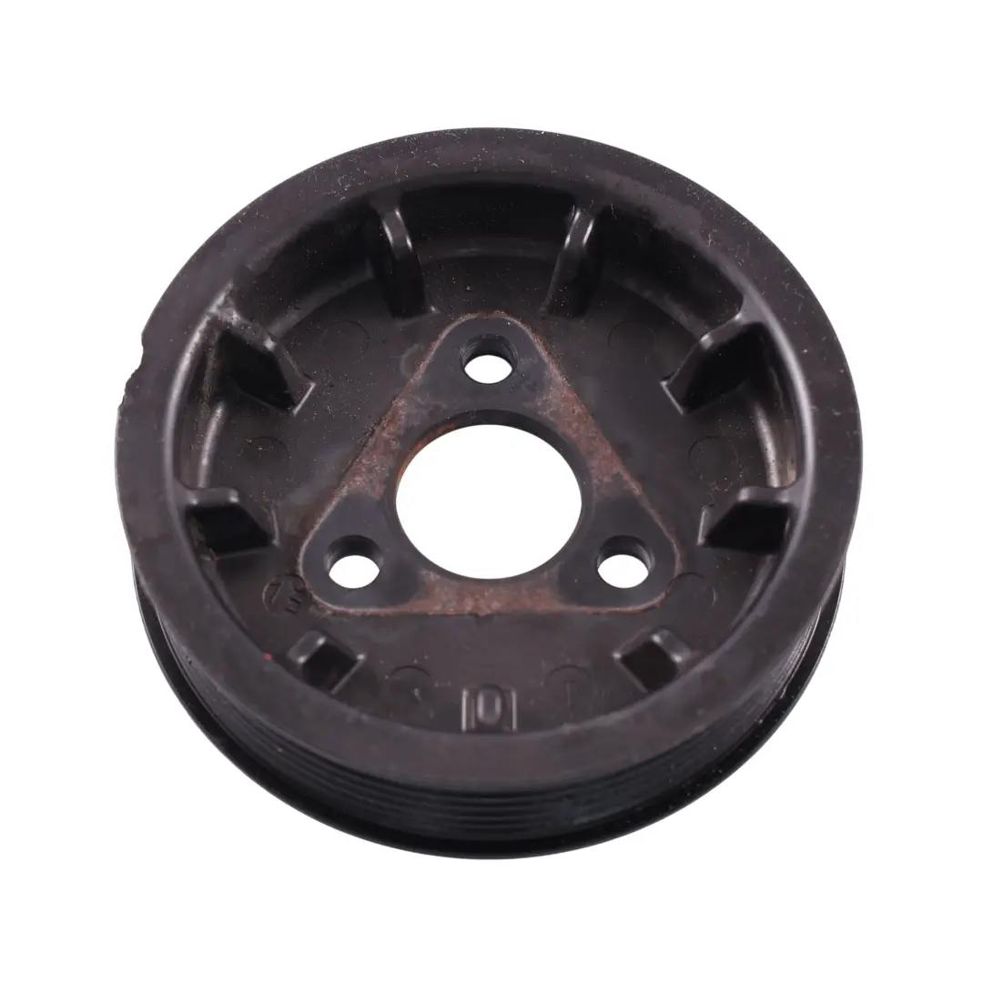 Steering Pump Pulley to BMW M5 F10 E91 Power with Part number 7843248 BMW M5 F10 E91 Power Steering Pump Pulley - SKU 7843248 - Part number 7843248