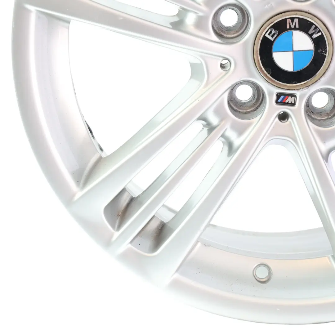 Rim Alloy 18" M Star Spoke 8J ET:43 to BMW X3 F25 X4 F26 Silver Wheel with Part number 7844249 BMW X3 F25 X4 F26 Silver Wheel Rim Alloy 18" M Star Spoke 8J ET:43 - SKU 7844249-1 - Part number 7844249