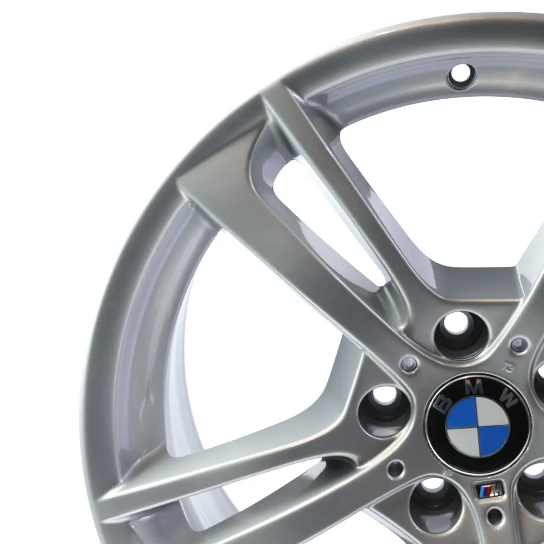 Alufelge Vorne Silber 19" M Doppelspeiche 369 8,5J pour BMW X3 F25 à propos du numéro de pièce 7844250 BMW X3 F25 Alufelge Vorne Silber 19" M Doppelspeiche 369 8,5J - SKU 7844250 - Numéro de pièce 7844250