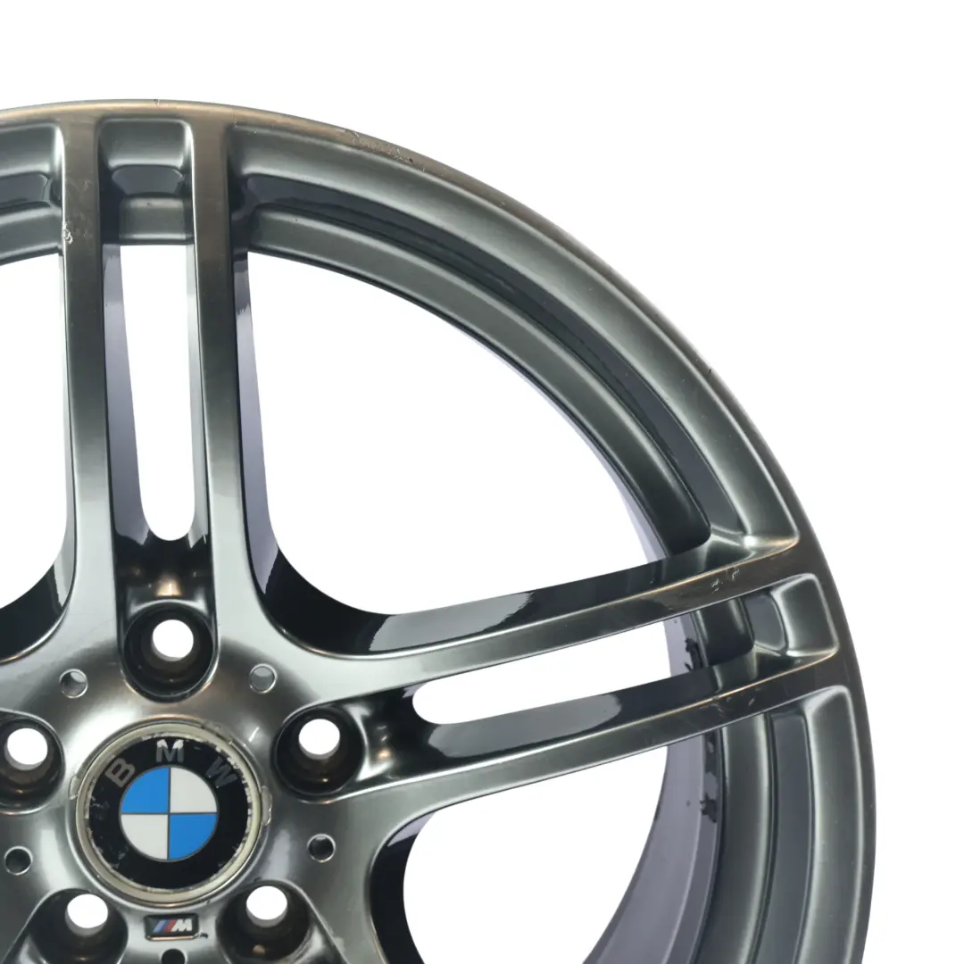 BMW E90 E91 E92 Arrière Roues alliage Jante 19" 9J ET:39 M Double Spoke - SKU 7844344-GY3 - Numéro de pièce 7844344