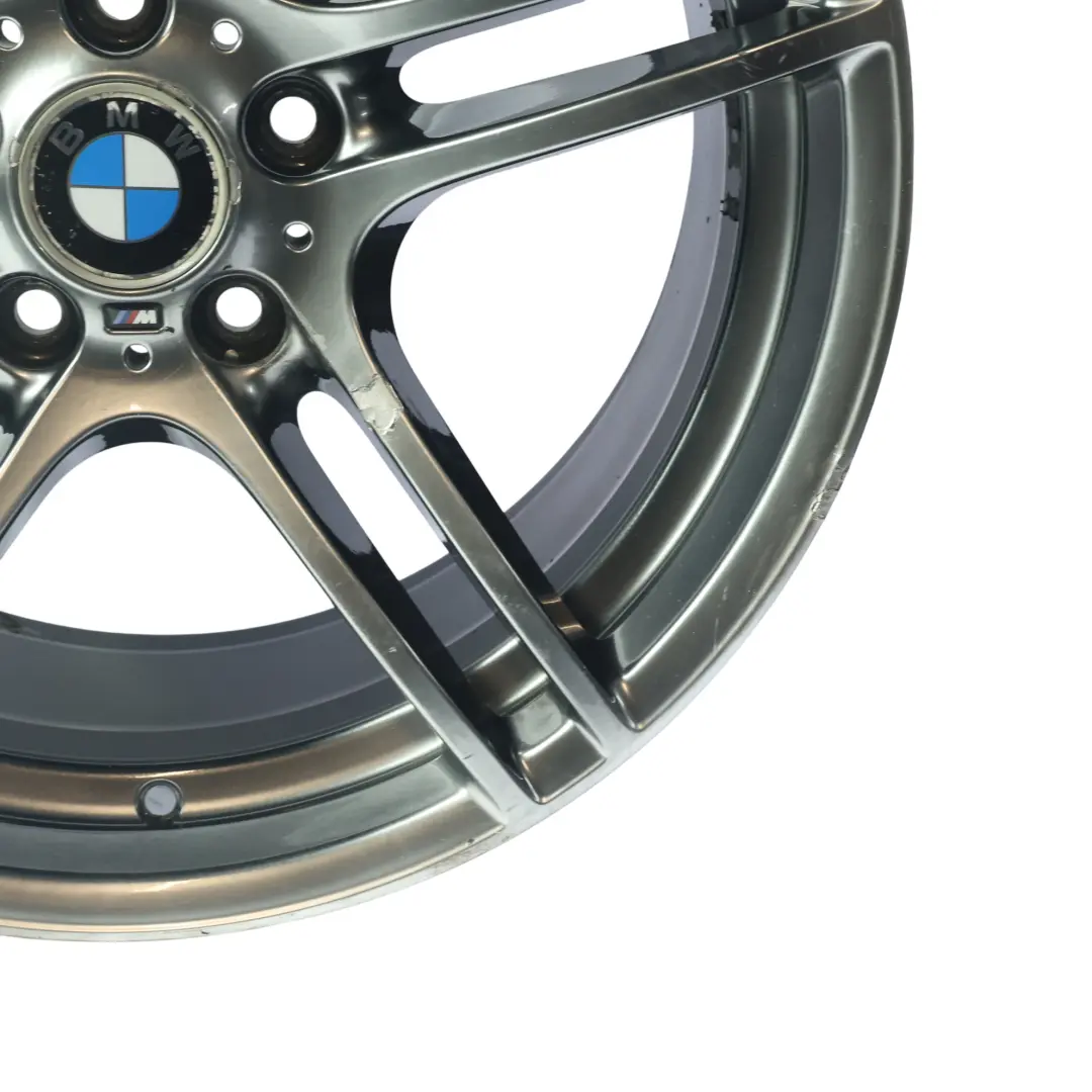 Llanta aleación trasera 19" 9J ET:39 M Doble Radio 313 para BMW E90 E91 E92 con número de pieza 7844344 BMW E90 E91 E92 Llanta aleación trasera 19" 9J ET:39 M Doble Radio 313 - SKU 7844344-GY3 - Número de pieza 7844344