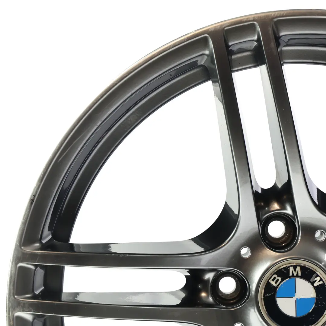 BMW E90 E91 E92 Arrière Roues alliage Jante 19" 9J ET:39 M Double Spoke - SKU 7844344-GY4 - Numéro de pièce 7844344