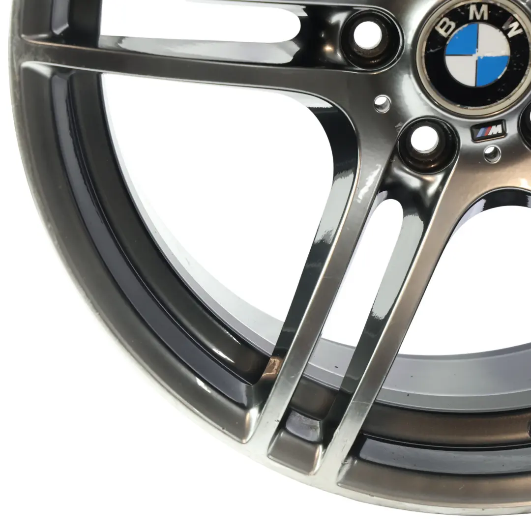 BMW E90 E91 E92 Arrière Roues alliage Jante 19" 9J ET:39 M Double Spoke - SKU 7844344-GY4 - Numéro de pièce 7844344
