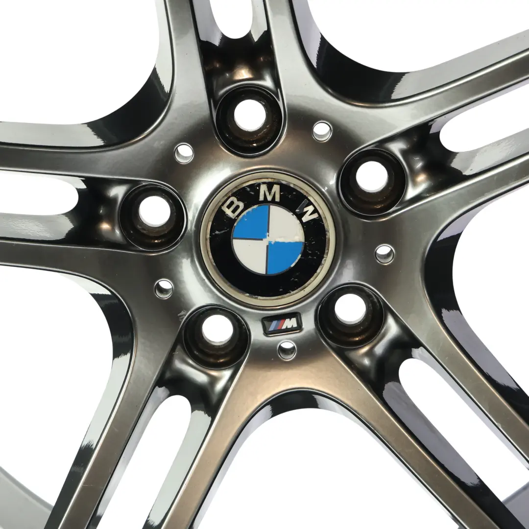 BMW E90 E91 E92 Rear Alloy Wheel Rim 19" 9J ET:39 M Double Spoke 313 - SKU 7844344-GY4 - Part number 7844344
