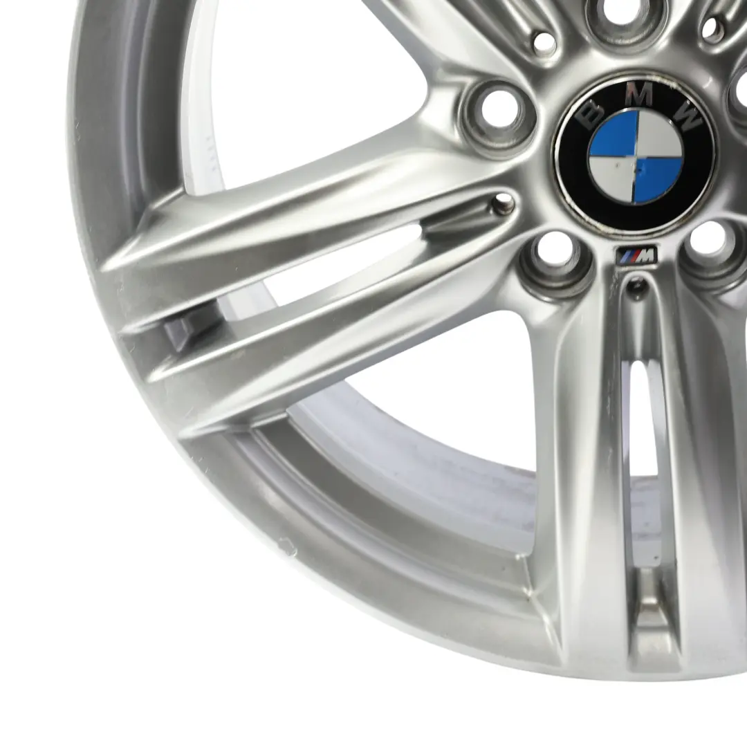 BMW F20 F21 Anteriore Argento Cerchio in Lega 18" 7,5J ET:45 M Star 386 - SKU 7845852-SL4 - Numero di parte 7845852