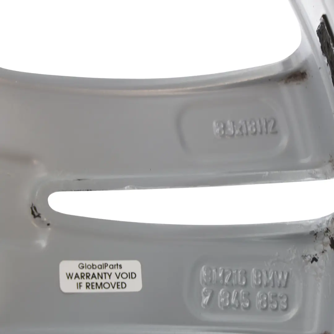 BMW F20 F21 F22 F23 Jante Arrière Alliage 18" ET:52 8J M Star Spoke 386 - SKU 7845853-3 - Numéro de pièce 7845853